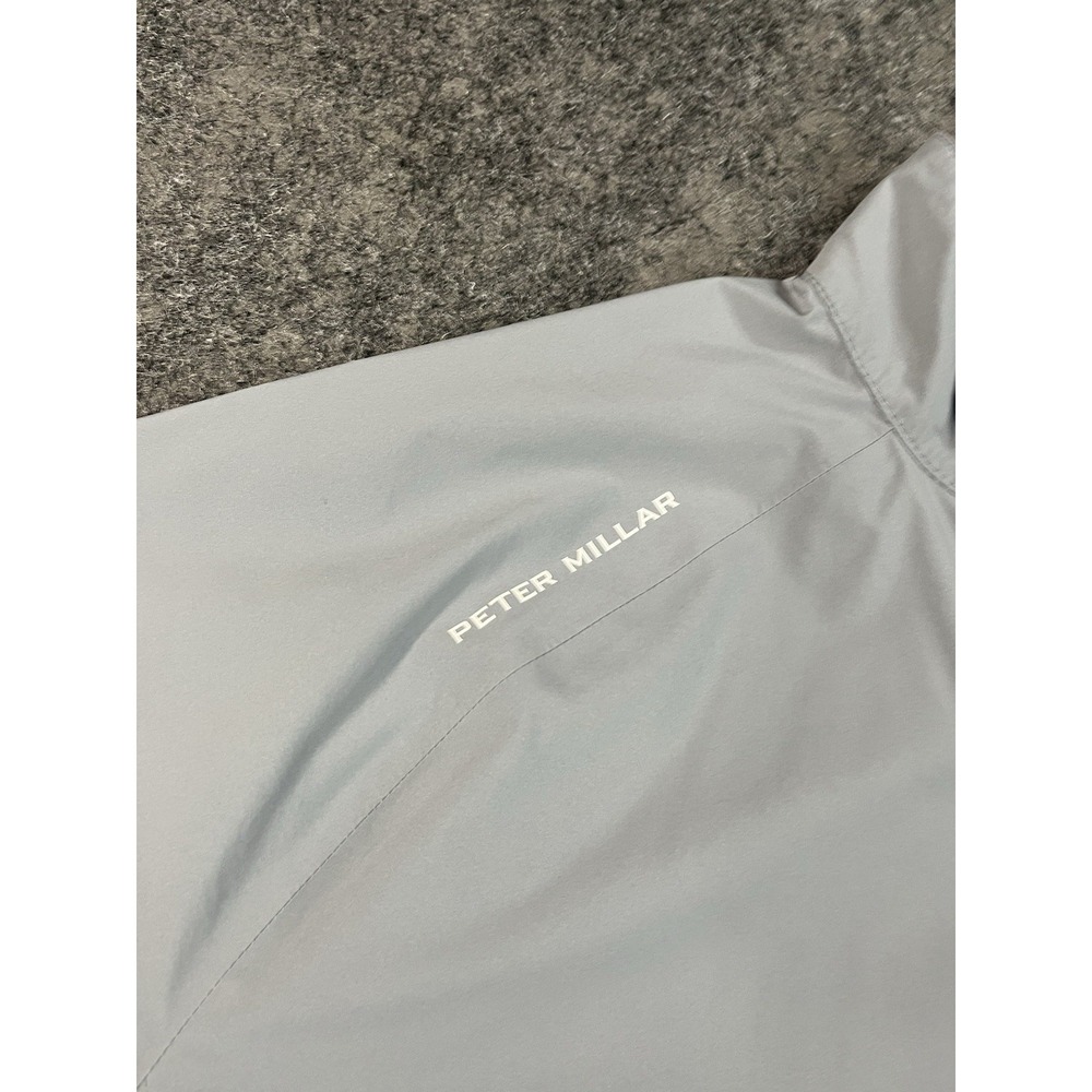 Peter Millar Hyperlight Shield Half Zip Mens M Go… - image 5